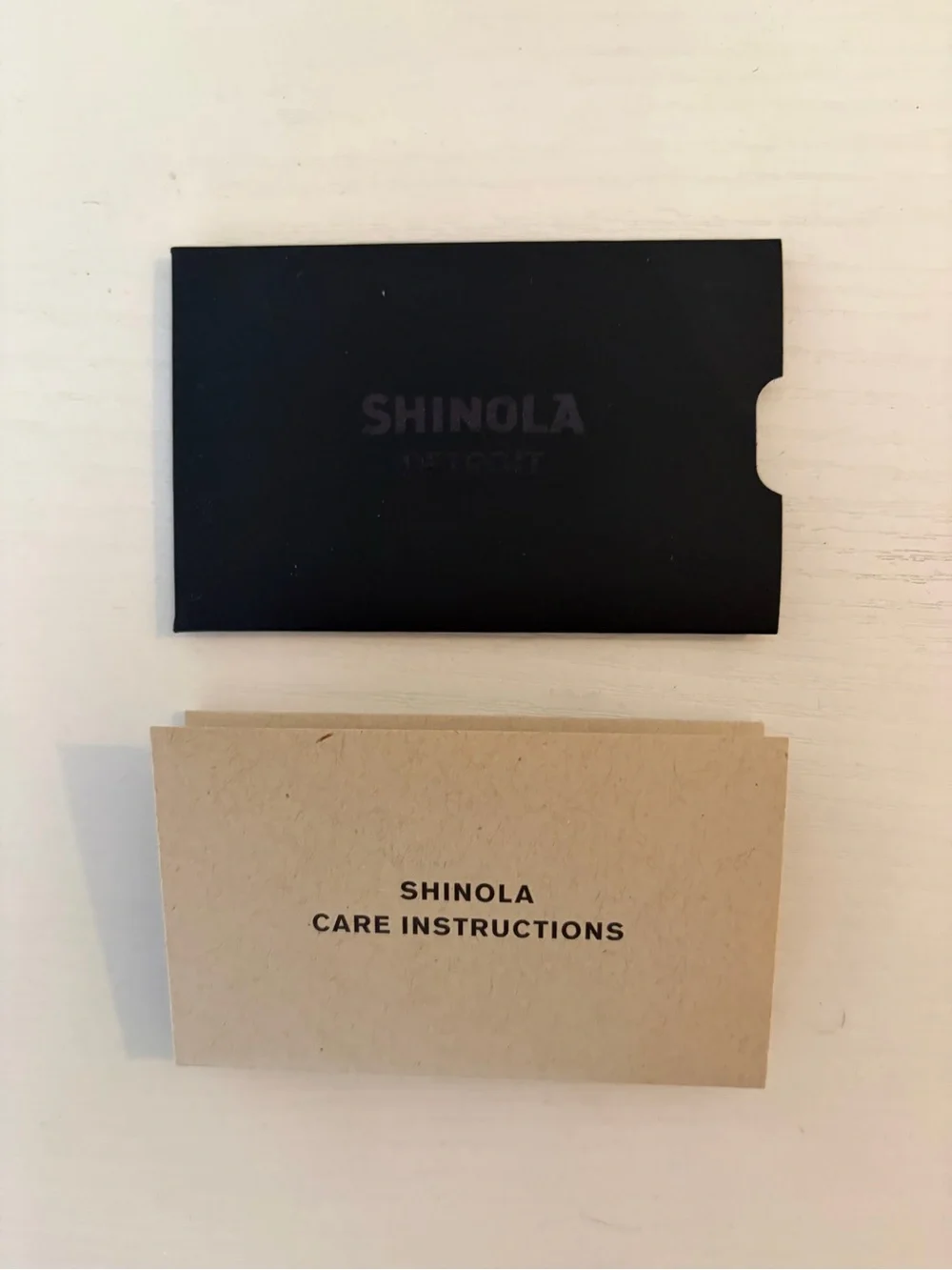 Shinola Leather Bifold Wallet